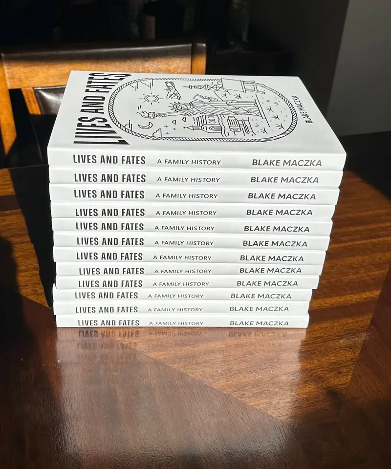 Stack of Lives and Fates books